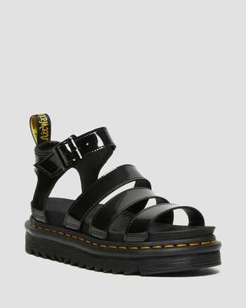 Blaire Patent Leather Strap Sandals