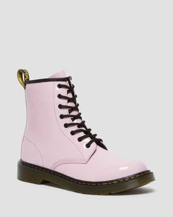 Youth 1460 Patent Leather Lace Up Boots