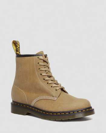 1460 Tumbled Nubuck Leather Lace Up Boots